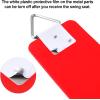 imageAGPTEK Swing Seat 304 x 6 x 027 Inch Yard Swing for Kids ampamp Adults with Metal Triangle Ring  Yellow 113KG 250LB Weight LimitRed