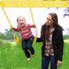 imageAGPTEK Swing Seat 304 x 6 x 027 Inch Yard Swing for Kids ampamp Adults with Metal Triangle Ring  Yellow 113KG 250LB Weight LimitYellow