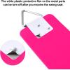 imageAGPTEK Swing Set Seat with 66 Inch AntiRust Chains Thermoplastic Coated Support 250lb Cushion Accessories Replacement with Snap Hooks for Outdoors Playground Jungle ampamp Gym  BlackPink