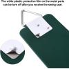 imageAGPTEK Swing Sets Seat with 66 Inch AntiRust Chains Thermoplastic Coated Support 250lb Cushion Accessories Replacement with Snap Hooks for Outdoors Playground Jungle Gym Pack of 2Green