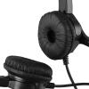 imageAGPTEK USB Stereo Binaural Headset Corded Call Center Headphone with NoiseCanceling Mic and Volume Control  for Phone Sales Telephone Counseling Services Insurance Hospitals Telecom Operators