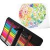 imageAGPTEK Watercolor Pencils Professional Watercolor Pencils Set 48 Colored Pencils with Dip PensPencil ExtenderThree 2B PencilsWater Brush penPencil sharpener and Zipper Case