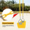 imageAGPTEK Yellow Swing Set Bundle with 1 Pack Yellow Swing Seat Replacement