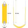 imageAGPTEK Yellow Swing Set Bundle with 1 Pack Yellow Swing Seat Replacement