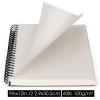 imageAGPtEK Sketch Book Art Drawing Pad 9 X 12 100 Sheets 60lb100g 2 PackSide SpiralBound