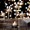 imageAGPtek 12 PCS Floating Candles Waterproof Tea Light Candles Battery Operated Flameless Floating Candles for Centerpieces Wedding Party Decoration  Warm White