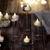 imageAGPtek 12 PCS Floating Candles Waterproof Tea Light Candles Battery Operated Flameless Floating Candles for Centerpieces Wedding Party Decoration  Warm White