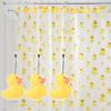 imageAGPtek 12PCS Home Fashions Yellow Duck Anti Rust Decorative Ducky Resin Hooks for Bathroom Shower CurtainBedroomLiving Room Curtain