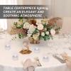 imageAGPtek 24 PCS LED Tealights BatteryOperated flameless Candles Lights For Wedding Birthday Party  White
