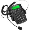 imageAGPtek Call Center Dialpad Headset Telephone with Tone Dial Key Pad ampamp REDIALBlack