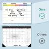 imageDry Erase Whiteboard Calendar 3 Pack Magnetic Calendar for Refrigerator Wall 2021 White Board with 6 Markers ampamp 6 Fridge Magnets ampamp 1 Eraser Monthly Organizer ampamp Daily Notepad by AGPTEK