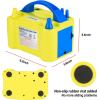 imageElectric Air Balloon Pump AGPtEK Portable Dual Nozzle InflatorBlower for Party Decoration  Yellow