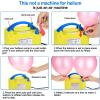imageElectric Air Balloon Pump AGPtEK Portable Dual Nozzle InflatorBlower for Party Decoration  Yellow