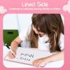 imageRuled Dry Erase Lapboard with Markers Kids Lined Board for Learning Writing Double Sided9 X12 in
