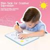 imageRuled Dry Erase Lapboard with Markers Kids Lined Board for Learning Writing Double Sided9 X12 in