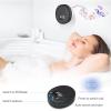 imageShower Radio Speaker with Bluetooth 50 AGPTEK Waterproof Wireless Bathroom FM with Suction Cup 12H Long Playback Time Lanyard LCD Screen Display Handsfree Calling Storage Card Playback Black
