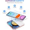 imageWireless Charger 15W Max Fast AGPTEK QiCertified Metal Glass Fast Wireless Charging Pad for iPhone 131212 Pro12 Pro Max1111 Pro MaxXS MaxXRX8 Galaxy S20S10S9S8No AC AdapterWhite