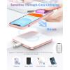 imageWireless Charger 15W Max Fast AGPTEK QiCertified Metal Glass Fast Wireless Charging Pad for iPhone 131212 Pro12 Pro Max1111 Pro MaxXS MaxXRX8 Galaxy S20S10S9S8No AC AdapterWhite