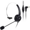 imageAGPTEK 25mm Monaural Headset for Desk Phones 6FT HandsFree Noise Cancelling Headphone with Mic Microphone Comfort Fit Headband for Office Phones