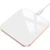 imageWireless Charger 15W Max Fast AGPTEK QiCertified Metal Glass Fast Wireless Charging Pad for iPhone 131212 Pro12 Pro Max1111 Pro MaxXS MaxXRX8 Galaxy S20S10S9S8No AC AdapterWhite