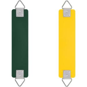imageAGPTEK Green Swing Seat Replacement Bundle with Yellow Swing Seat Replacement