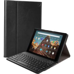 imageAGPTEK Keyboard Case Bluetooth Wireless Keyboard for AllNew Fire HD 10 and Fire HD 10 Plus Tablet Only Compatible with 11th Generation 2021 Release with Detachable Wireless Bluetooth Keyboard