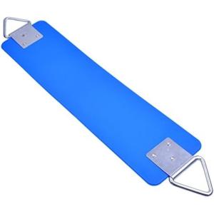 imageAGPTEK Swing Seat 304 x 6 x 027 Inch Yard Swing for Kids ampamp Adults with Metal Triangle Ring  Yellow 113KG 250LB Weight LimitBlue