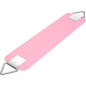 imageAGPTEK Swing Seat 304 x 6 x 027 Inch Yard Swing for Kids ampamp Adults with Metal Triangle Ring  Yellow 113KG 250LB Weight LimitLight Pink