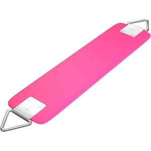 imageAGPTEK Swing Seat 304 x 6 x 027 Inch Yard Swing for Kids ampamp Adults with Metal Triangle Ring  Yellow 113KG 250LB Weight LimitPink