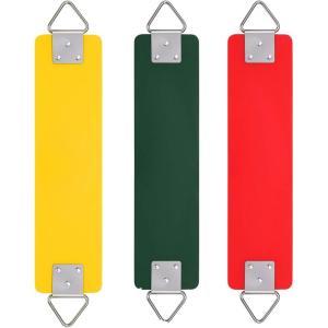 imageAGPTEK Yellow Swing Seat Replacement Bundle with Red Swing Seat Replacement and Green Swing Seat Replacement