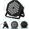 imageDJ Lights HAKUTA 36 LED Stage Lights RGB DJ LED Par Lights Sound Activated Stage Lights Remote and DMX Controlled DJ Uplights for Wedding Birthday Christmas Music Show and Dance Party 2 Packs