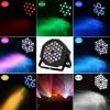 imageDJ Lights HAKUTA 36 LED Stage Lights RGB DJ LED Par Lights Sound Activated Stage Lights Remote and DMX Controlled DJ Uplights for Wedding Birthday Christmas Music Show and Dance Party 2 Packs