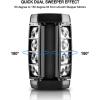 imageHAKUTA Spider Moving Head Lights LED Stage Light RGBW 4in1 Moving Head Light Compatible DMX512 with 4 Control Modes for Parities Concert Performance Stage Club Bar and Wedding Ceremony