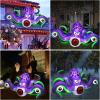 imageCAMULAND Halloween Decorations Outdoor Halloween Inflatable Blow Up Witch Pouring Magic Water Decor with Builtin LED Lights Trick or Treat for Indoor Lawns Yards Party Home65FT Giant Octopus