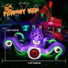 imageCAMULAND Halloween Decorations Outdoor Halloween Inflatable Blow Up Witch Pouring Magic Water Decor with Builtin LED Lights Trick or Treat for Indoor Lawns Yards Party Home65FT Giant Octopus