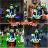 imageCAMULAND Halloween Decorations Outdoor Halloween Inflatable Blow Up Witch Pouring Magic Water Decor with Builtin LED Lights Trick or Treat for Indoor Lawns Yards Party Home6FT Witch