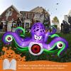 imageCAMULAND Halloween Decorations Outdoor Halloween Inflatable Blow Up Witch Pouring Magic Water Decor with Builtin LED Lights Trick or Treat for Indoor Lawns Yards Party Home65FT Giant Octopus