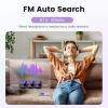 image32GB MP3 Player with Bluetooth 53 AGPTEK A09X 24quot Screen Portable Music Player with Speaker Lossless Sound with FM Radio Voice Recorder Supports up to 128GB Purple