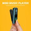 imageAGPTEK 64GB MP3 Player with Clip A65 Bluetooth 53 Lossless Sound with FM Radio Voice Recorder for Sport Running Supports up to 128GB TF Card BlackBlue