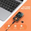 imageAGPTEK 64GB MP3 Player with Clip A65 Bluetooth 53 Lossless Sound with FM Radio Voice Recorder for Sport Running Supports up to 128GB TF Card BlackOrange