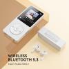 imageAGPTEK A02 MP3 Player with Bluetooth 53 18 inch Screen Portable Music Player with Speaker FM Radio Voice Recorder Supports Expanded Up to 128GBBlack 32GBWhite