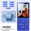 imageAGPTEK A02 MP3 Player with Bluetooth 53 18 inch Screen Portable Music Player with Speaker FM Radio Voice Recorder Supports Expanded Up to 128GBBlack 32GBBlue