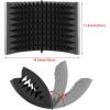 imageAGPTEK Microphone Isolation Shield Foldable Adjustable Durable Studio Recording Microphone Isolator Panel for Stand Mount or Table TopExtra Large Size