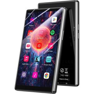 imageAGPTEK 5 128GB MP3 Player with Bluetooth and WiFi T09 Touch Screen Andriod 13 Music Player with Spotify Audible YouTube Up to 1TB