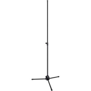 imageMicrophone Stand AGPTEK Condenser Microphone Stand with NonSlip Feet Adjustable Height ampamp Foldable Design 3346689 inches Suitable for Supporting Acoustic Isolation Shield in Studio Black