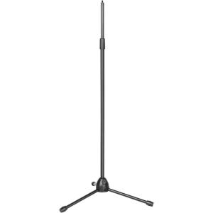 imageMicrophone Stand AGPTEK Tripod Microphone Stand with NonSlip Feet Stable Tripod Foldable Design ampamp Adjustable Height 322863 inches Great for Supporting Acoustic Isolation Shield