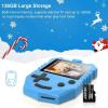 imageAGPTEK MP3 Player for Kids Portable 8GB Music Player with Builtin Speaker FM Radio Voice Recorder Expandable Up to 128GB Blue K1Blue