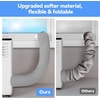 image:imageAGPTEK Portable Air Conditioner Hose Cover Insulated AC Hose Sleeve for 5 amp 59 Exhaust Hose 60AC Tube Duct Vent Wrap Easy Installation Gray