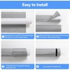 image:imageAGPTEK Portable Air Conditioner Hose Cover Insulated AC Hose Sleeve for 5 amp 59 Exhaust Hose 60AC Tube Duct Vent Wrap Easy Installation Gray