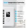 image:imageAGPTEK Register Booster Fan for 4 x 12 Register Holes Quiet Air Vent Fans with 10Speed Intelligent Thermostat amp Remote Control Heating Cooling AC Vent Fan for Room Wall Floor Ceiling412 